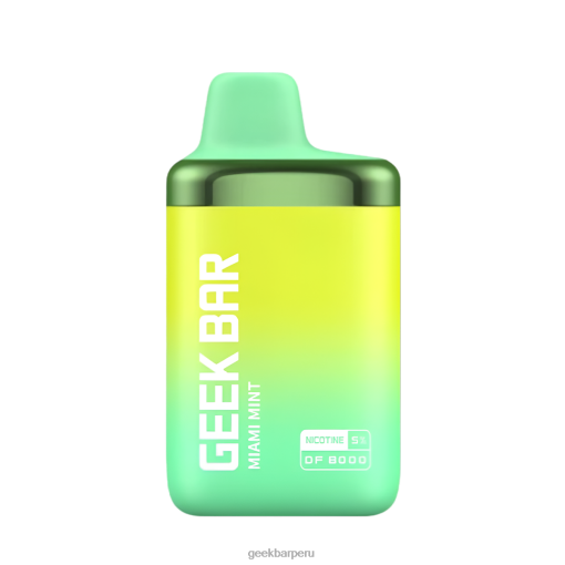 Geek Bar vaporizador desechable df8000 menta de miami FR0JL181 Geek Bar Peru