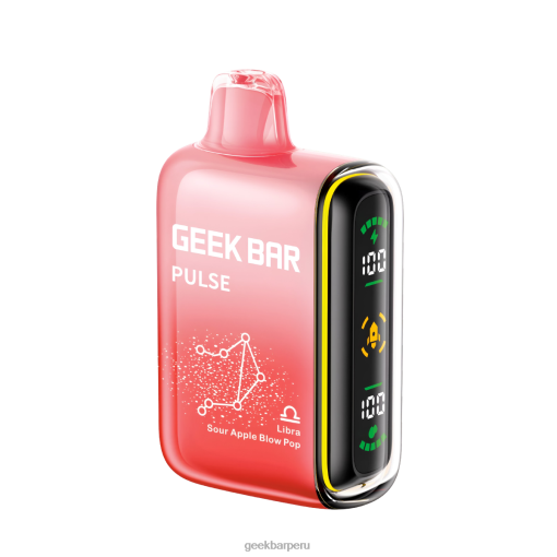 Geek Bar Pulse vaporizador desechable 15k libra manzana agria golpe pop FR0JL53 Geek Bar Vape Precio